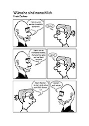 frankbodhi frank zechner comic cartoon wünsche sind menschlich 2013