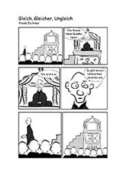 frankbodhi frank zechner comic cartoon gleich, gleicher, ungleich 2013