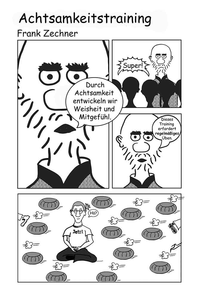 frankbodhi frank zechner comic cartoon sangha 2014