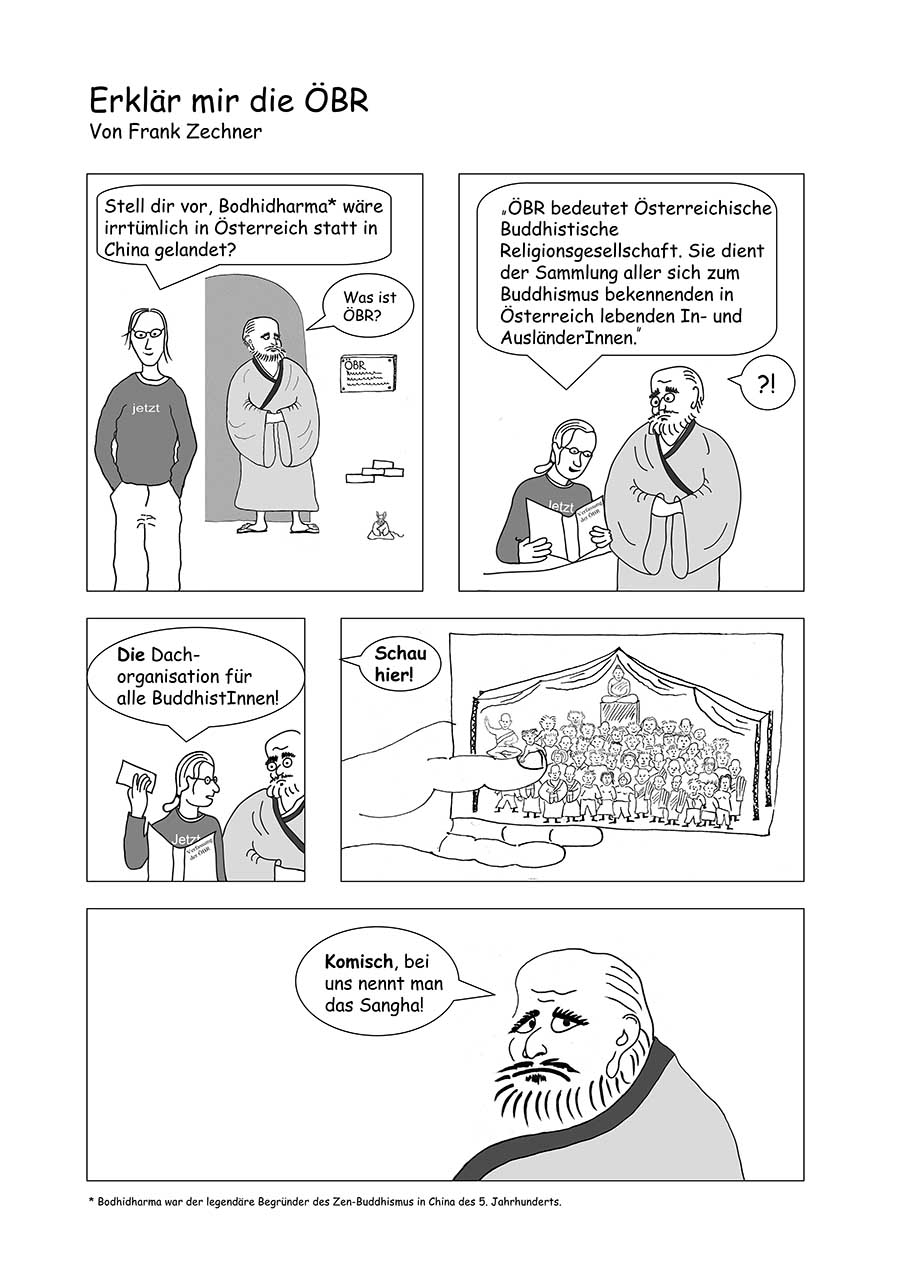 frankbodhi frank zechner comic cartoon sangha 2011
