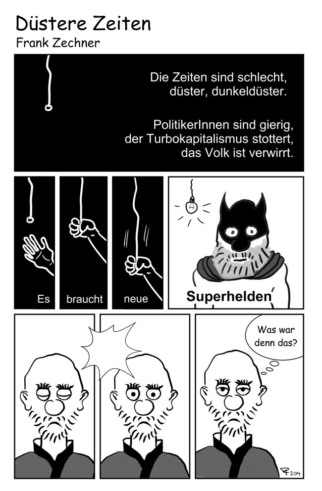 frankbodhi frank zechner comic cartoon gleich, gleicher, ungleich 2013