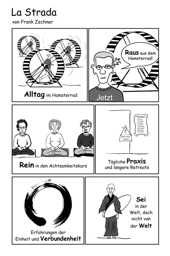 frankbodhi frank zechner comic cartoon sangha 2014