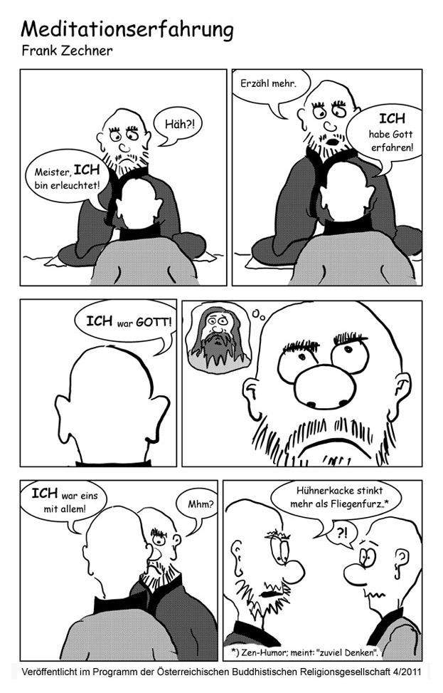 frankbodhi frank zechner comic cartoon meditationserfahrung 2011