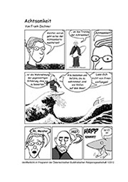 frankbodhi frank zechner comic cartoon achtsamkeit 2012